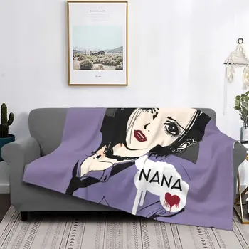 Nana Osaki Anime Flanela Jogar Cobertores Japonês Clássico Anime Cobertor para a Home do Quarto Aquecido Colcha